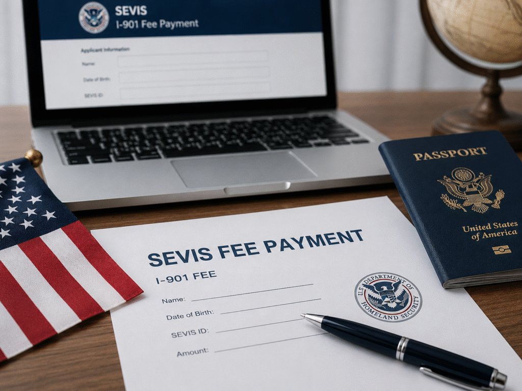 Como pagar a taxa SEVIS