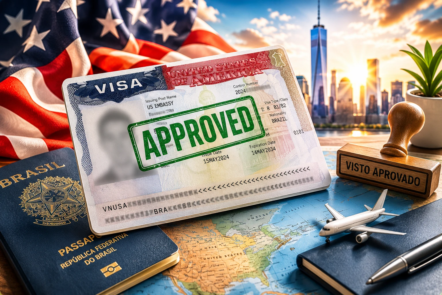 Assessoria de visto americano — Help Vistos