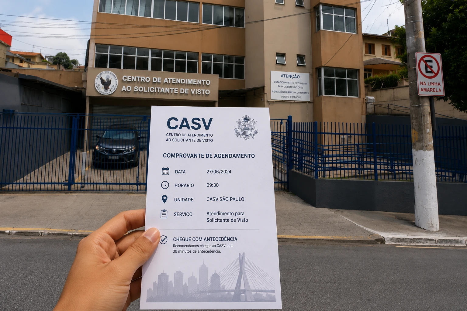 Preparação para entrevista consular para visto americano